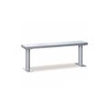 Salsbury Industries Salsbury Industries 77773 36 in. W Aluminum Locker Benches 77773